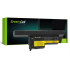 Battery Green Cell Battery for Lenovo ThinkPad X60 X60s X61 X61s / 14,4V 4400mAh LE17
