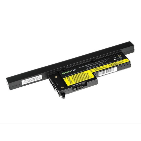 Battery Green Cell Battery for Lenovo ThinkPad X60 X60s X61 X61s / 14,4V 4400mAh LE17