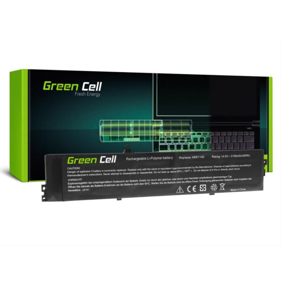 Battery Green Cell 45N1138 45N1139 45N1140 45N1141 do Lenovo ThinkPad S431 S440 LE141