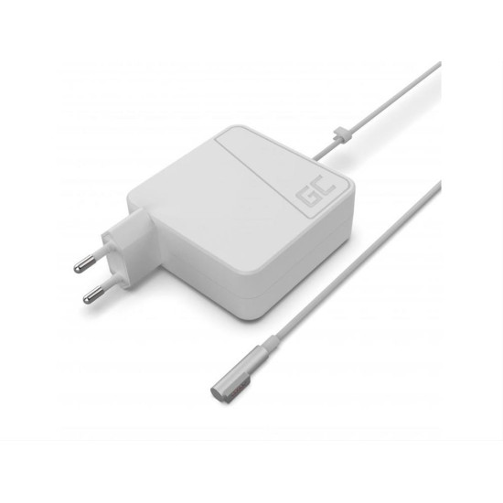 Green Cell Charger AC Adapter for Apple Macbook 60W / 16.5V 3.65A / Magsafe AD03