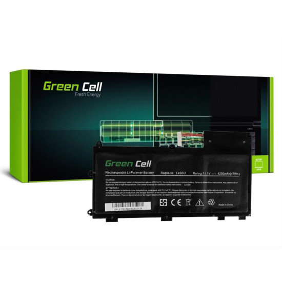 Green Cell Battery for Lenovo ThinkPad T430u / 11,1V 4250mAh LE106