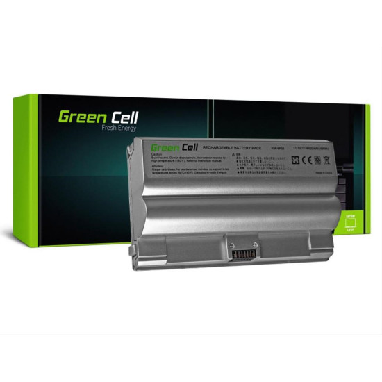 Green Cell Battery for Sony Vaio PCG-3A1M VGN-FZ21M VGN-FZ21S / 11,1V 4400mAh SY02