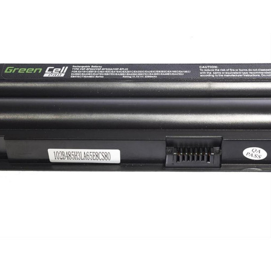 Green Cell PRO Battery for Sony Vaio PCG-71211M PCG-61211M PCG-71212M / 11,1V 5200mAh SY01PRO Green Cell PRO Battery for Sony Vaio PCG-71211M PCG-61211M PCG-71212M / 11,1V 5200mAh SY01PRO