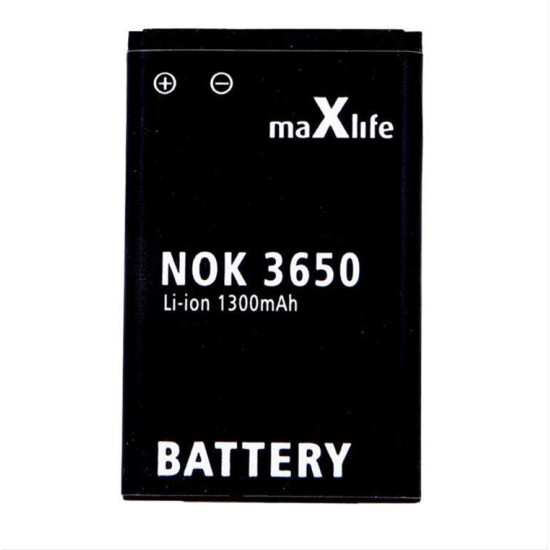 Battery Maxlife for Nokia 3650 / 3110 Classic / E50 / N91 / BL-5C 1300mAh