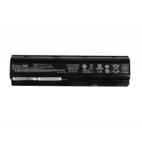 Green Cell Battery for HP TouchSmart TM2 TM2T / 11,1V 4400mAh HP52