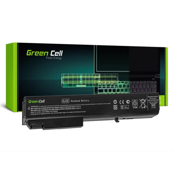 Green Cell Battery for HP EliteBook 8500 8700 / 14,4V 4400mAh HP15 Green Cell Battery for HP EliteBook 8500 8700 / 14,4V 4400mAh HP15