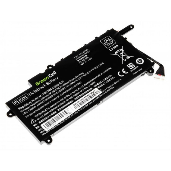 Green Cell Battery for HP Pavilion x360 11-N HP x360 310 G1 / 7,6V 3800mAh HP103 Green Cell Battery for HP Pavilion x360 11-N HP x360 310 G1 / 7,6V 3800mAh HP103