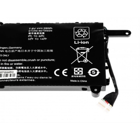 Green Cell Battery for HP Pavilion x360 11-N HP x360 310 G1 / 7,6V 3800mAh HP103 Green Cell Battery for HP Pavilion x360 11-N HP x360 310 G1 / 7,6V 3800mAh HP103