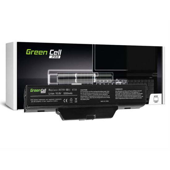 Green Cell PRO Battery for HP 550 610 HP Compaq 6720s 6820s / 11,1V 5200mAh HP08PRO Green Cell PRO Battery for HP 550 610 HP Compaq 6720s 6820s / 11,1V 5200mAh HP08PRO