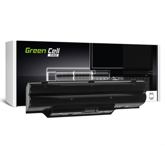 Green Cell PRO Battery for Fujitsu-Siemens LifeBook A530 A531 AH530 AH531 / 11,1V 5200mAh FS10PRO Green Cell PRO Battery for Fujitsu-Siemens LifeBook A530 A531 AH530 AH531 / 11,1V 5200mAh FS10PRO
