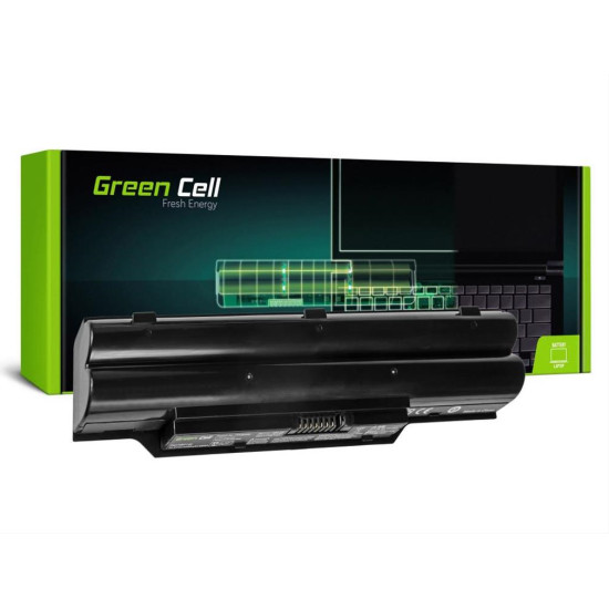 Green Cell Battery for Fujitsu-Siemens LifeBook A530 A531 AH530 AH531 / 11,1V 4400mAh FS10 Green Cell Battery for Fujitsu-Siemens LifeBook A530 A531 AH530 AH531 / 11,1V 4400mAh FS10