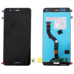 HUAWEI P10 LITE ΟΘΟΝΗ + TOUCH SCREEN + LENS BLACK