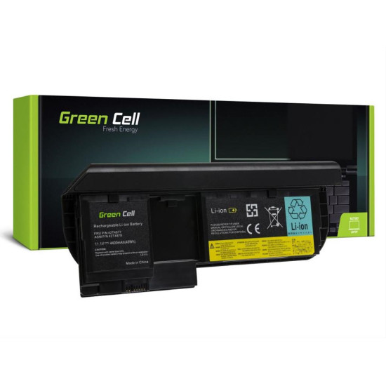 Green Cell Battery for Lenovo ThinkPad Tablet X220 X230 / 11,1V 4400mAh LE115 Green Cell Battery for Lenovo ThinkPad Tablet X220 X230 / 11,1V 4400mAh LE115