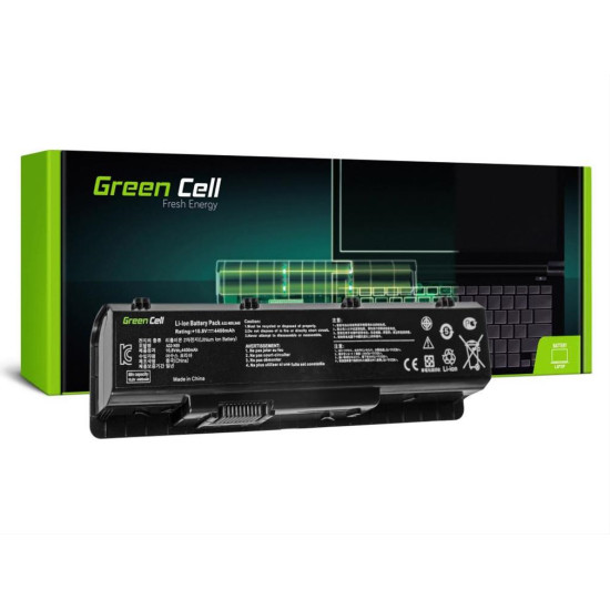 Green Cell Battery for Asus N45 N55 N55S N75 N75E N75S / 11,1V 4400mAh AS42 Green Cell Battery for Asus N45 N55 N55S N75 N75E N75S / 11,1V 4400mAh AS42