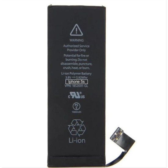 High Copy Μπαταρία για iPhone 5S, Li-ion 1560mAh PBAT-004
