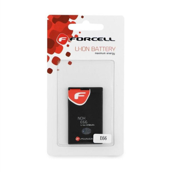 Battery Forcell for NOKIA E66/E75/C5-03/8800 Arte Saphire 1200 mAh Li-Ion (FC-BL-6C)