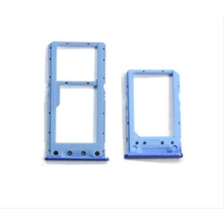 Για Xiaomi Redmi 6A SIM & SD Card Tray Holder Blue Για Xiaomi Redmi 6A SIM & SD Card Tray Holder Blue