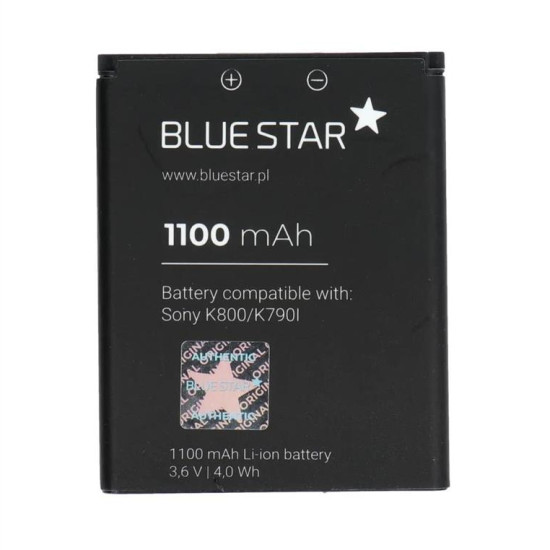 Battery SONY K800/K790i/M600i/K550/W300/W880/C702/Z530 1100 mAh Li-Ion BS PREMIUM