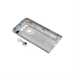 Για LG G5 H850 BACK HOUSING SILVER (Includes Back Button)