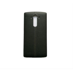 FOR LG G4 Leather Effect Battery Cover / Rear panel With NFC Black