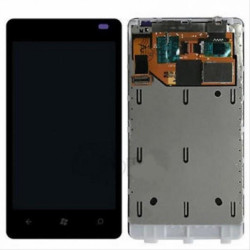 Nokia Lumia 800 LCD with touch and frame Black Nokia Lumia 800 LCD with touch and frame Black