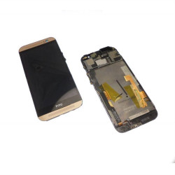HTC One M8s LCD with touch and frame Gold