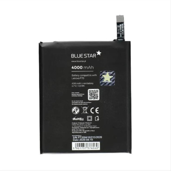 Μπαταρία blue star για LENOVO P70/P70t/A5000/Vibe P1m/P90 4000mAh Li-Poly PREMIUM (BS-BL234)
