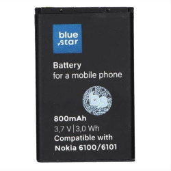 Μπαταρία για NOKIA 6101/6100/5100 800 mAh Li-Ion Blue Star (BS-BL-4C) Μπαταρία για NOKIA 6101/6100/5100 800 mAh Li-Ion Blue Star (BS-BL-4C)