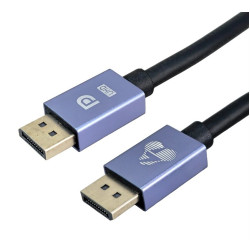 POWERTECH καλώδιο DisplayPort CAB-DP074, 8K/60Hz, 48 Gbps, 3m, μαύρο POWERTECH καλώδιο DisplayPort CAB-DP074, 8K/60Hz, 48 Gbps, 3m, μαύρο