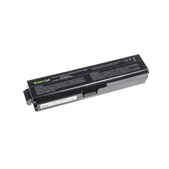 Green Cell Battery for Toshiba Satellite C650D C660D L655 L750 PA3817U-1BRS / 11,1V 6600mAh TS21 Green Cell Battery for Toshiba Satellite C650D C660D L655 L750 PA3817U-1BRS / 11,1V 6600mAh TS21