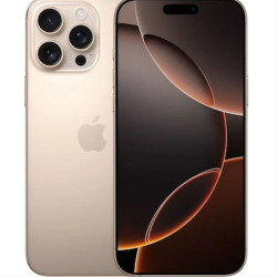 Refurbished Apple iPhone 16 Pro Max 5G (8GB/512GB) Desert Titanium Grade A WV Refurbished Apple iPhone 16 Pro Max 5G (8GB/512GB) Desert Titanium Grade A WV