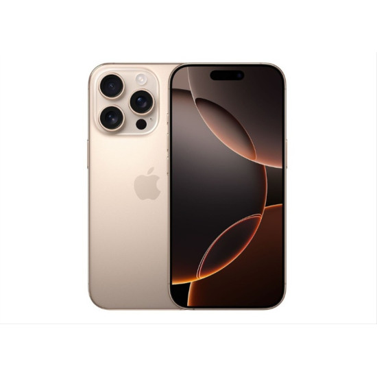 Refurbished Apple iPhone 16 Pro 5G (8GB/256GB) Desert Titanium Grade A