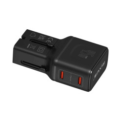 Rixus RXTA01 World Travel Charger 45W Black