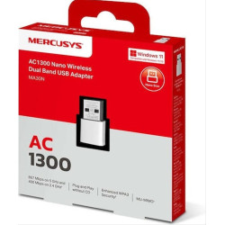 MERCUSYS ασύρματος USB αντάπτορας δικτύου MA30N, AC1300 MERCUSYS ασύρματος USB αντάπτορας δικτύου MA30N, AC1300