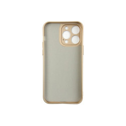 Rixus Soft TPU Phone Case For Apple iPhone 14 Pro Max Gold