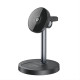 Charging station για κινητό, smartwatch και ακουστικά σε μαύρο χρώμα XO CX038 BLACK COLOR