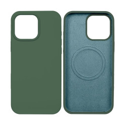 Rixus Soft TPU Phone Case With MagSafe Compatible For Apple iPhone 16 Pro Max Dark Green Rixus Soft TPU Phone Case With MagSafe Compatible For Apple iPhone 16 Pro Max Dark Green