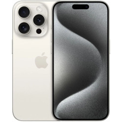 Apple iPhone 15 Pro 5G (8GB/256GB)White Titanium Refurbished Grade A WV
