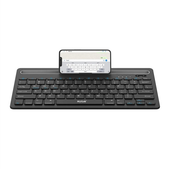 Rixus RXWK01 Universal Ultra Slim And Compact Bluetooth Keyboard