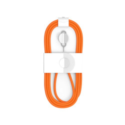 For Apple iPhone 15, 16, 17 Series USB-C To USB-C Woven Cable US70001M 100cm 60W Orange Bulk