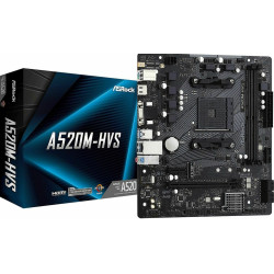 ASRock A520M-HVS Motherboard Micro ATX με AMD AM4 Socket ASRock A520M-HVS Motherboard Micro ATX με AMD AM4 Socket